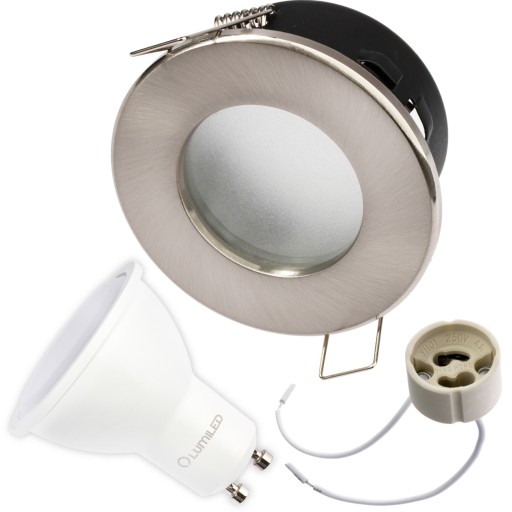 Kúpeľňové osvetlenie SET SVIETIDLÁ + LED GU10 8W