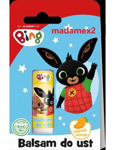 RABBIT BING OCHRANNÝ RUŽ NA RUŽ MANGO 4,4g