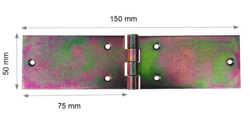 STAVEBNÁ SKRAPÁT ZINKOVANÝ 35x150 MM