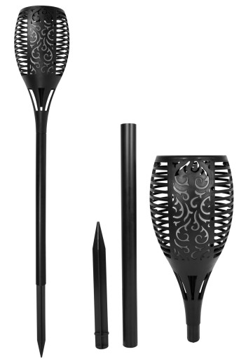 Solárne záhradné svietidlo LED Torch Flame 50cm