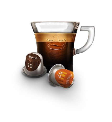 KÁVA pre NESPRESSO JACOBS ESPRESSO INTENSO 20 kusov