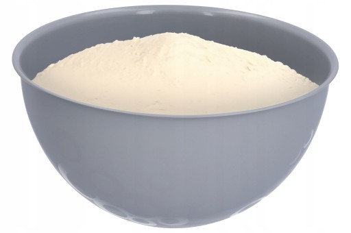 Kuchynská misa plastová, šedá, 19 cm, veľká, 1,5 l, na ovocný šalát, odolná