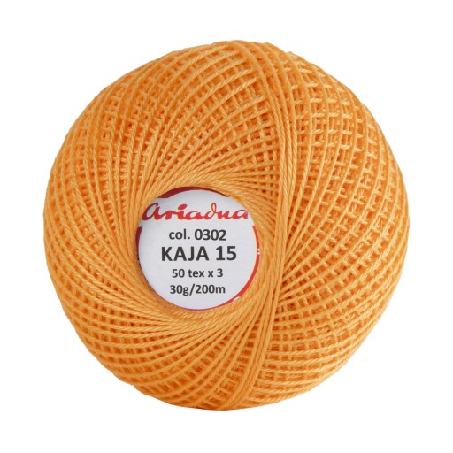 Kaja nite 15 30 g Ariadna 0302 SVETLO ORANŽOVÁ - NAJVÄČŠÍ VÝBER FARIEB