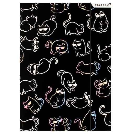 A4 KITTY HOLO VYSIELANIE S GUMA STARPAK KAT