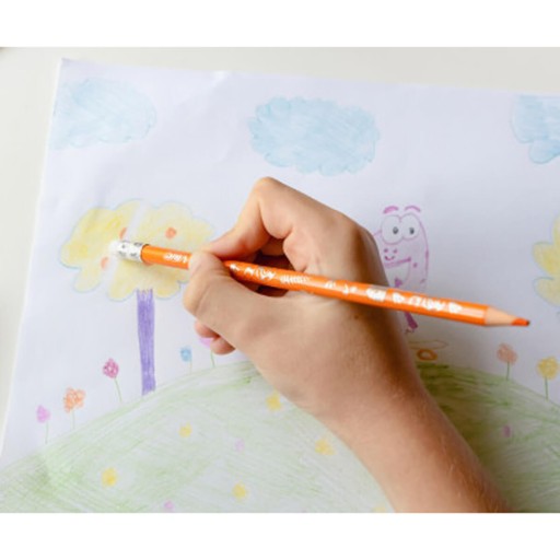 CERÚŽKOVÉ PARAELKY S GUMAČOU BIC KIDS EVOLUTION ILLUSION 12 KS. MIX FARIEB