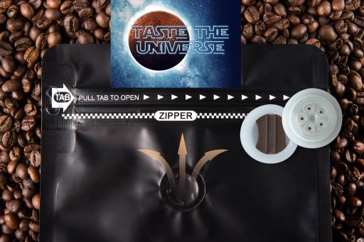 Zmes čerstvo pražených kávových zŕn Taste The Universe 50G pre kávovar na espresso