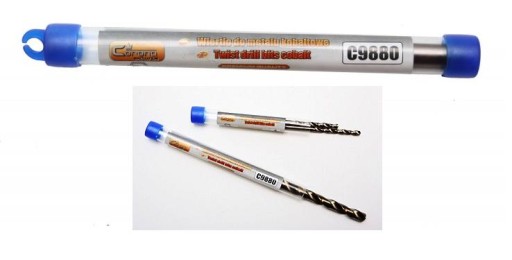2,5 mm C9825 HSS-CO kobaltový vrták do kovu