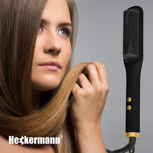 ŽEHLIČKA NA VLASY KERAMICKÁ HREBEŇOVÁ STYLINGOVÁ KEFA 2v1 45W