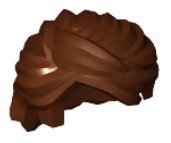 LEGO HAIR 43753 61183 hnedá NOVINKA (1g)