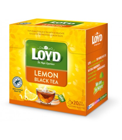 Čierny čaj Lemon 20T LOYD