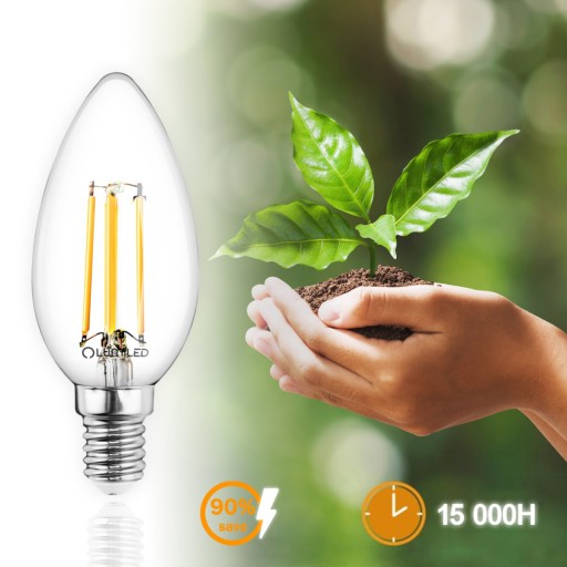 LED žiarovka E14 FILAMENT sviečka 7W LUMILED 3000K