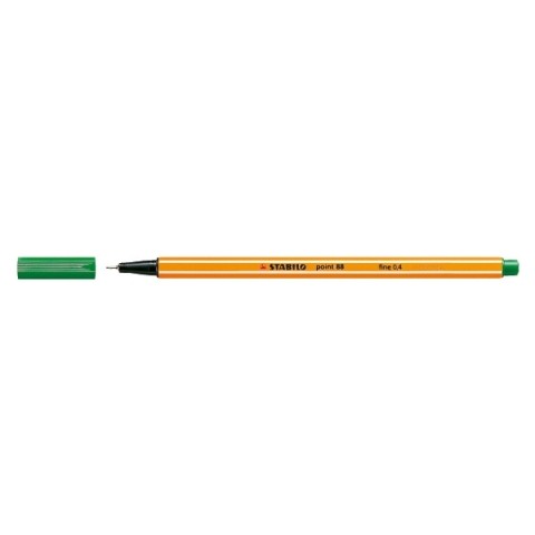 Jemná linka Stabilo point 88, zelená, č.36, 0,4 mm