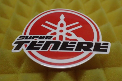 NÁLEPKA YAMAHA SUPER TENERE DAKAR 6,8 x 5,8 cm
