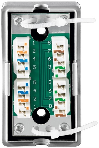 Konektor RJ45 cat.5e STP, tienený, AWG 22-26