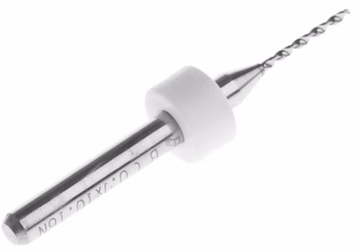 10ks MINI VŔTAČKY 0,9mm PRESNÉ CNC WIDI