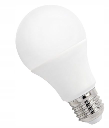 LED žiarovka BIELE E27 TEPLÁ 230V 9W 820lm 3000K