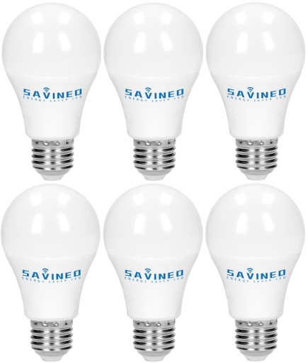LED žiarovka E27 guľa 8W 872 lm A60 neutrálne svetlo 4000K neblik.