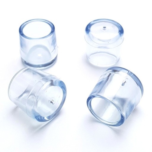 Silikónové poťahy na nohy stoličky, 12,7 mm