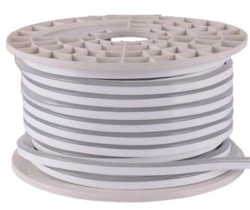 NEON FLEX 12V 6x12 LED pásik, TEPLÁ biela, na meter
