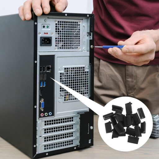 USB protiprachový kryt na počítač | 20 ks.