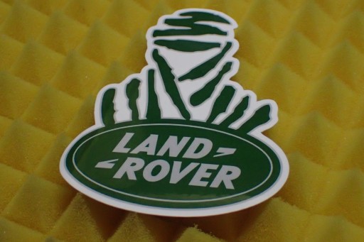 NÁLEPKA LAND ROVER DAKAR NÁLEPKA 8 x 10,4 cm