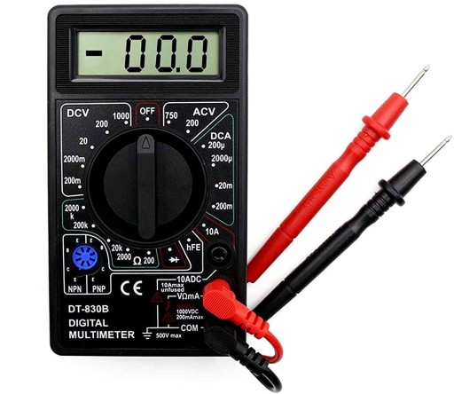 MERAČ PRÚDU DIGITÁLNY LCD MULTIMETER