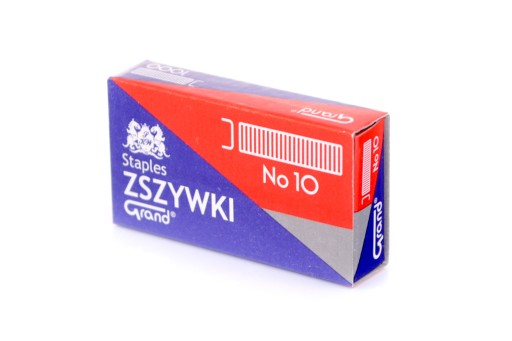 Sponky č 10 / 6 Grand 1000ks, malé mini kovové