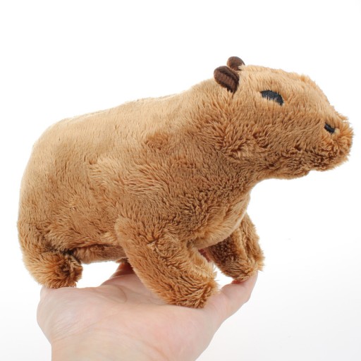 MEDVEĎ MASKOT KAPYBARA, PLYŠOVÁ HRAČKA PRE DETI, 20 cm. KAPYBARA