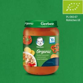 Gerber Organické sladké zemiaky zelenina kuracie