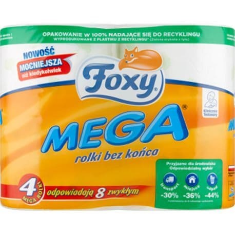 FOXY MEGA PAPIER A4 3 VRSTVY 4 VALCE MEGA DLHÉ ODOLNÉ MÄKKÉ