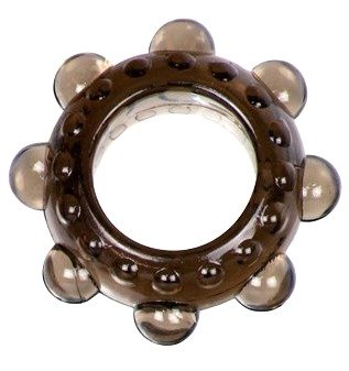 Gélový prsteň na penis guľôčky Tickler Ring