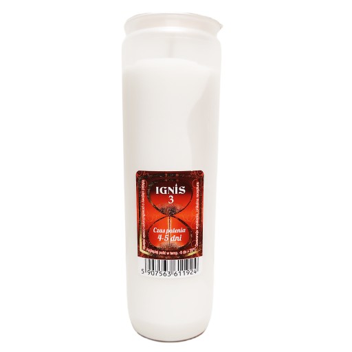 IGNIS vložky do olejových sviečok 18 cm 4 - 5 dní