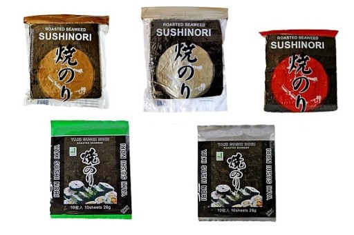 Morské riasy Nori na sushi 10 kusov Premium Gold