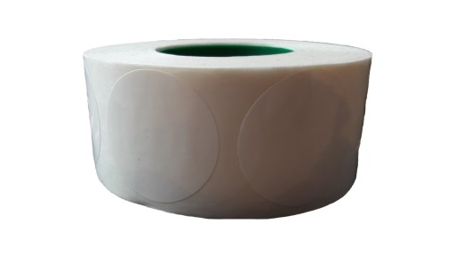 Samolepiace etikety, priemer 20 mm, 2000 ks