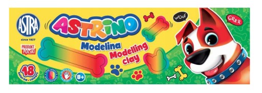 Modelovacia hmota 18 farieb Astrino Astra - Kreatívna zábava!