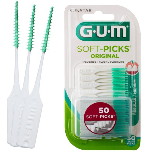 Gum Gum soft-picks Čističe medzizubných priestorov 50 ks