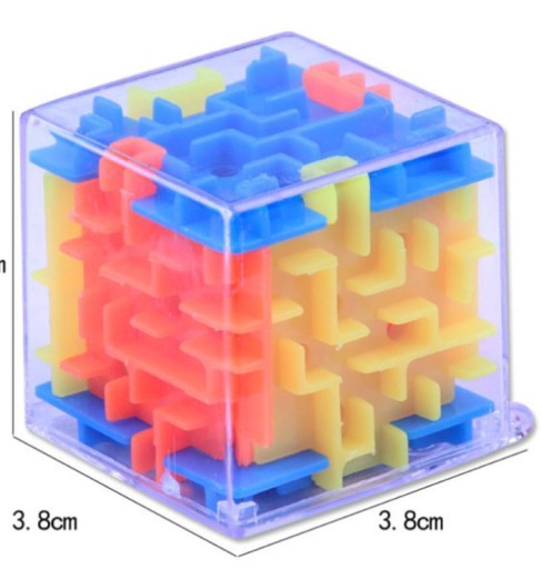 LABYRINT-VRECKO-KOCKOVÁ ZRUČNOSTNÁ HRA loptové puzzle