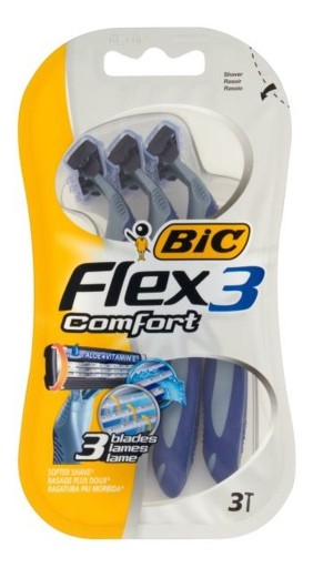 Bic Flex 3 Comfort Machines, 3 ks.