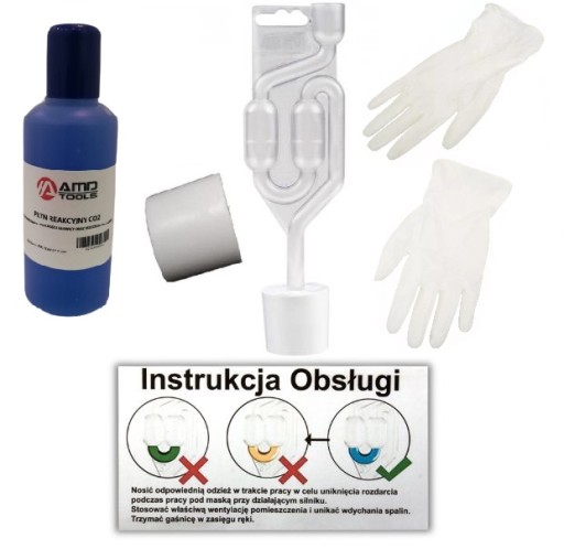 TESTER TESNENIA TESNENIA HLAVY CO2 50 TESTOV