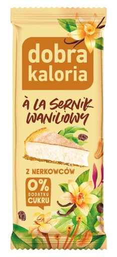 KUBARA Dobra Kaloria Baton ala tvarohový koláč 35g