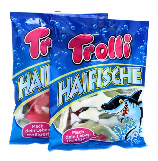 Ovocné želé TROLS ŽRALOKY Žraloky Tutti - Frutti
