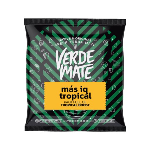 Yerba Verde Mate Mas IQ Tropická vzorka 50g