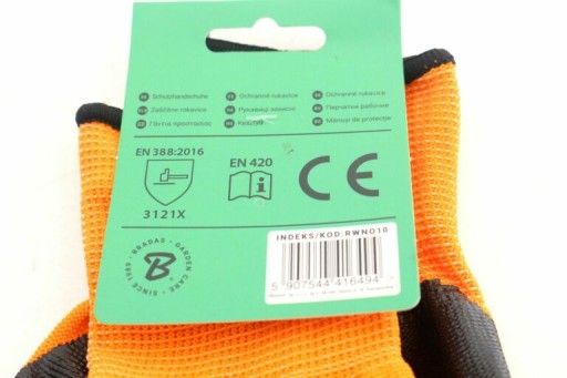 NITROX ORANGE ochranné pracovné rukavice veľ 10 XL