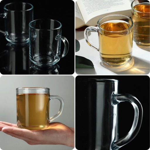 POHÁRKY NA ČAJ 240ml SADA 2 ks