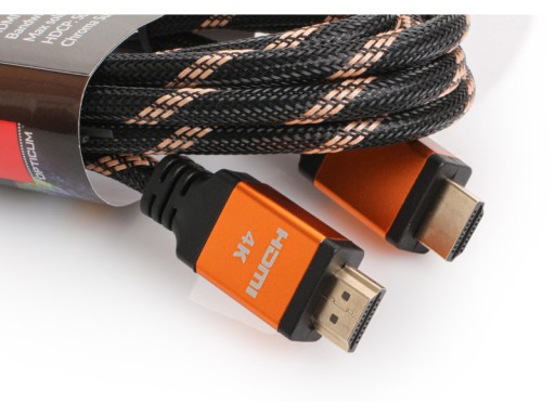 HDMI KÁBEL 2,0 m 4K UHD OPTICUM ČERVENÝ HDMI