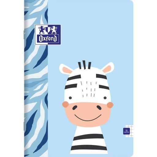 Oxford Kids Notebook A5 16 kockovaných strán Mix