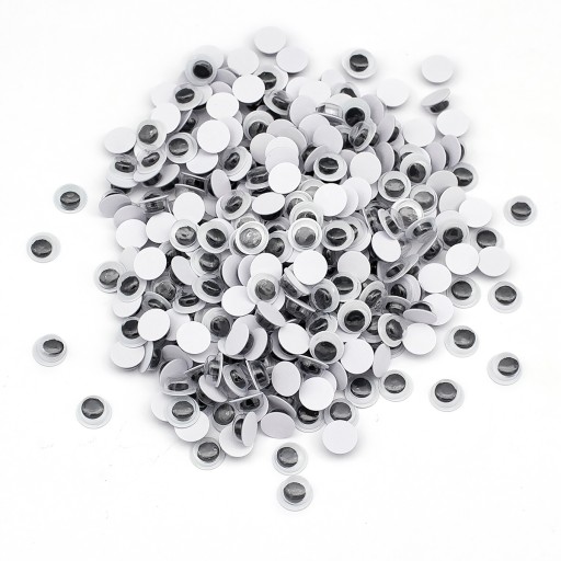 POHYBLIVÉ OČI NA DEKORÁCIU 8x3mm 350ks/20g