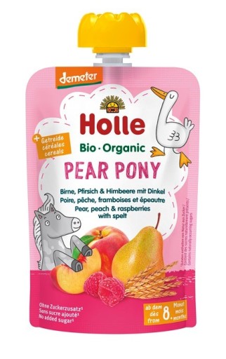 HRUŠKOVÁ MOUSE V TRUBKOVOM PONÍKU (HRUŠKA - BROSKYŇA - MALINA - ŠPALOVÁ) BEZ D