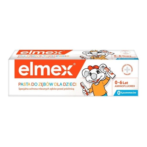 Zubná pasta ELMEX Kids 50ml pre deti 0-6