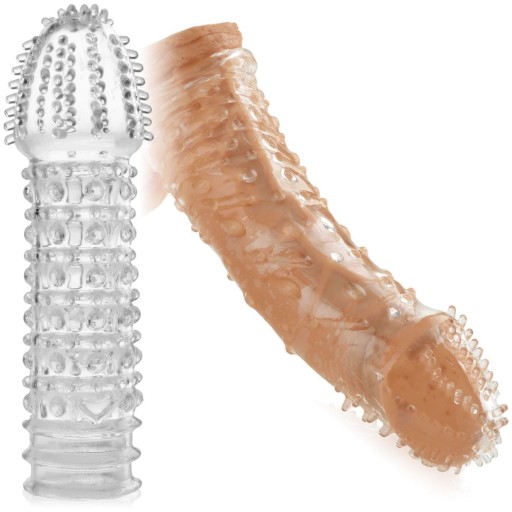 STIMULAČNÁ EREKČNÁ ČIAPKA, GÉLOVÁ SEXUÁLNA ČIAPKA